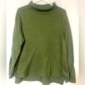 Ava & Viv Olive Green Turtle Neck Sweater size XL
